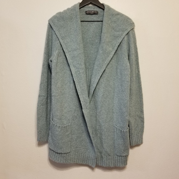 eddie bauer hooded sleep cardigan